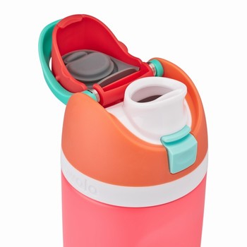 Owala 16oz FreeSip® Water Bottles Kids Pink Canada | TKSDG-9574